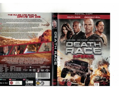 Death Rage Inferno  DVD